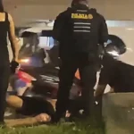 CHOQUE EN SAN RAMÓN: MOTOCICLISTA EBRIO INVADE CARRIL Y COLISIONA CON AUTO