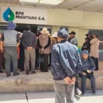 POR FALTA DE CALIDAD DE AGUA: POBLADORES DE JAUJA REALIZAN PLANTÓN A LA EPS MANTARO