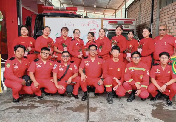 BOMBEROS DE TARMA: LLEVAN TRES MESES SIN AGUA EN SU LOCAL