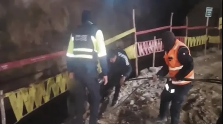 EMERGENCIA DE MADRUGADA: SERENOS RESCATAN A JOVEN QUE CAYÓ AL RÍO SHULLCAS