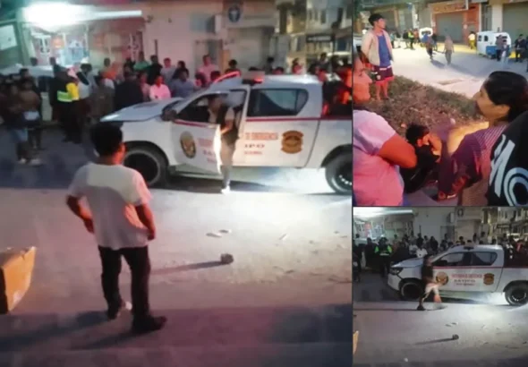 ACCIDENTE EN PICHANAQUI: PATRULLERO POLICIAL ATROPELLA A MOTOTAXI Y POBLADORES INTENTAN LINCHAR A EFECTIVO EBRIO