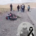 YANAHUANCA-PASCO: CHOQUE FRONTAL DEJA A MOTOCICLISTA FALLECIDO