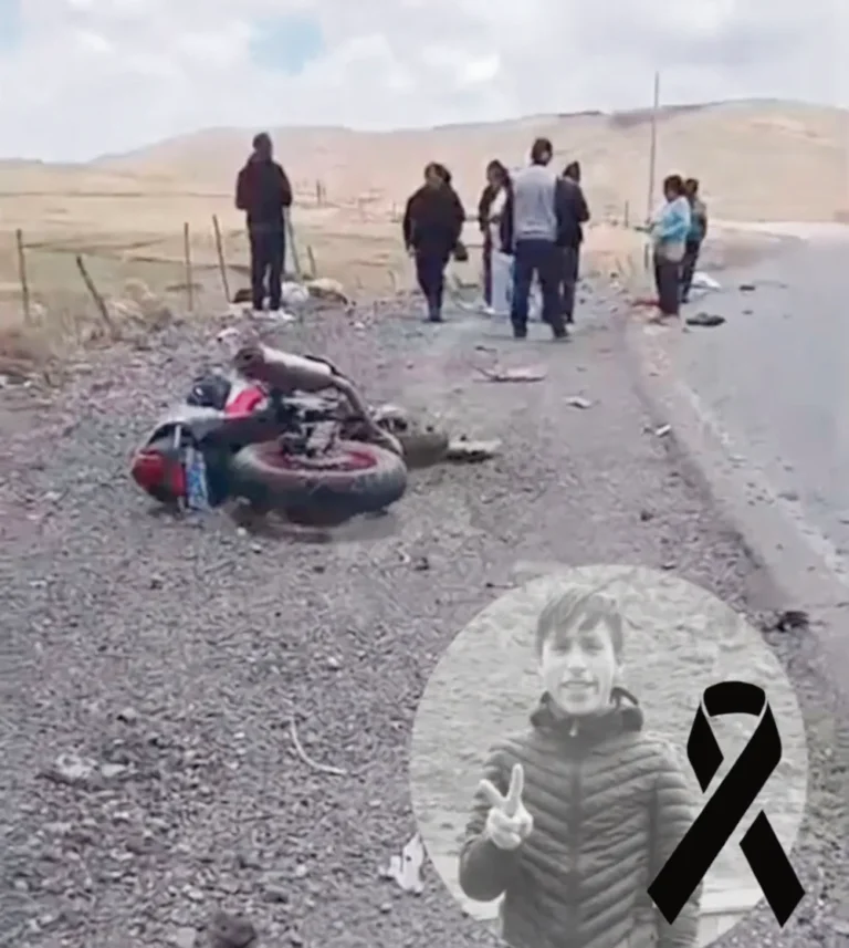 YANAHUANCA-PASCO: CHOQUE FRONTAL DEJA A MOTOCICLISTA FALLECIDO