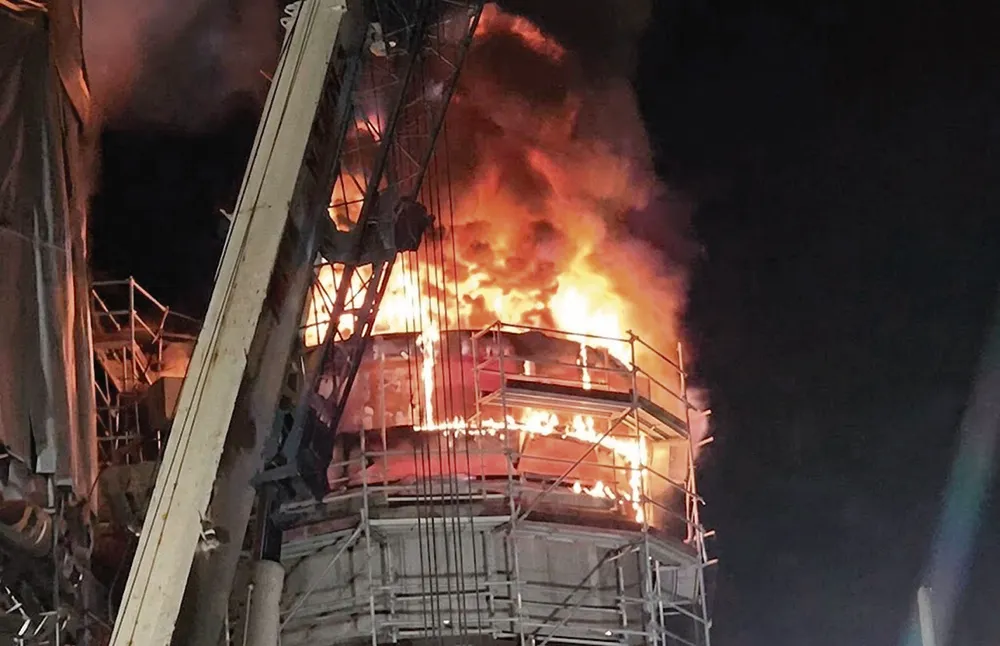 EVIDENCIAN FALLAS: INCENDIO EN MINA EL PORVENIR NEXA