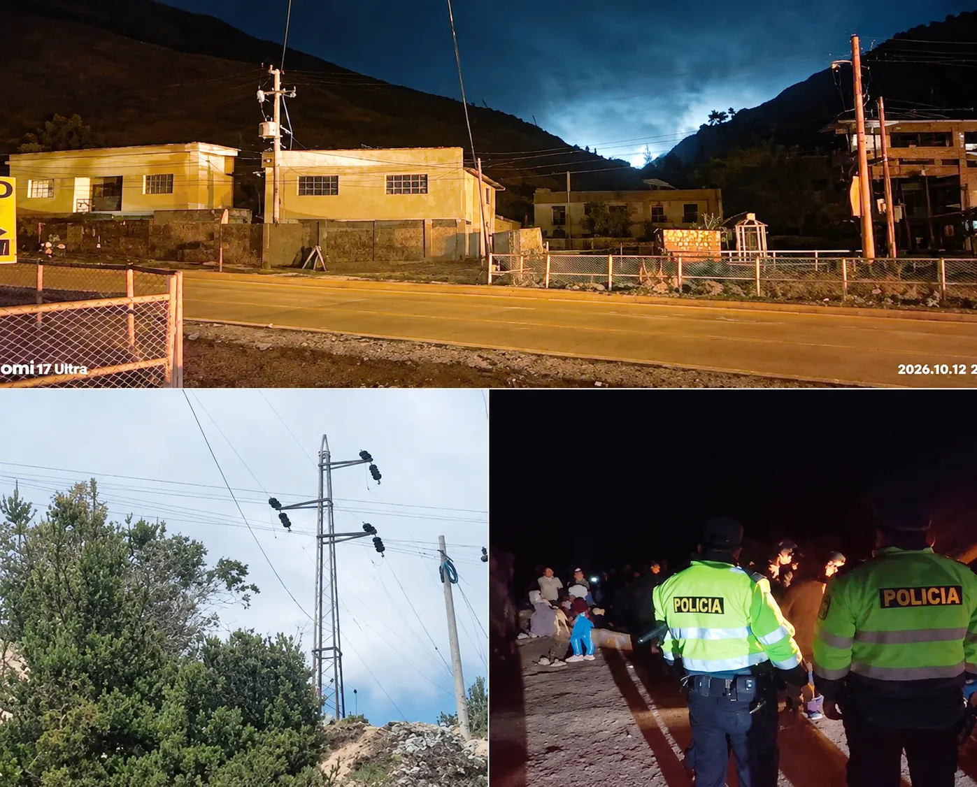 VARIOS PERJUDICADOS: CORTE DE LUZ EN LA CUENCA DEL HUALLAGA