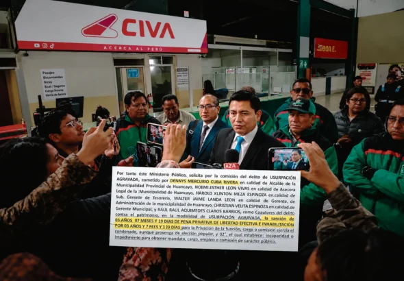 POR CASO TERMINAL: FISCAL PIDE MÁS DE 5 AÑOS DE PRISIÓN PARA DENNYS CUBA