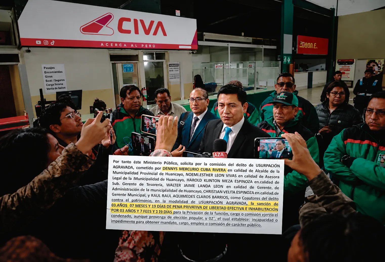 POR CASO TERMINAL: FISCAL PIDE MÁS DE 5 AÑOS DE PRISIÓN PARA DENNYS CUBA